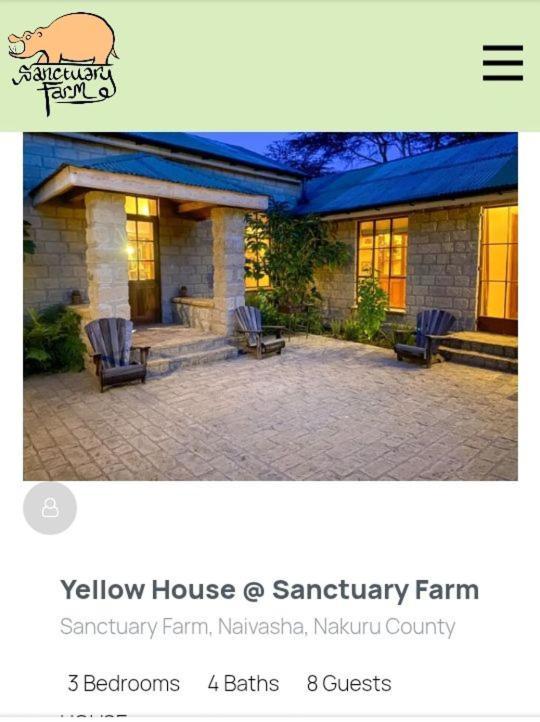 Sanctuary Farm Naivasha Villa Dış mekan fotoğraf